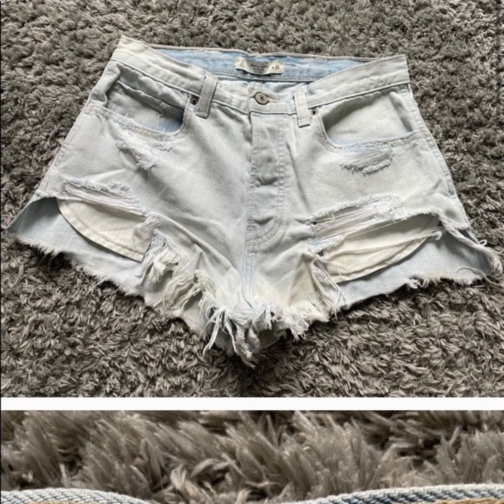 Abercrombie high waisted shorts